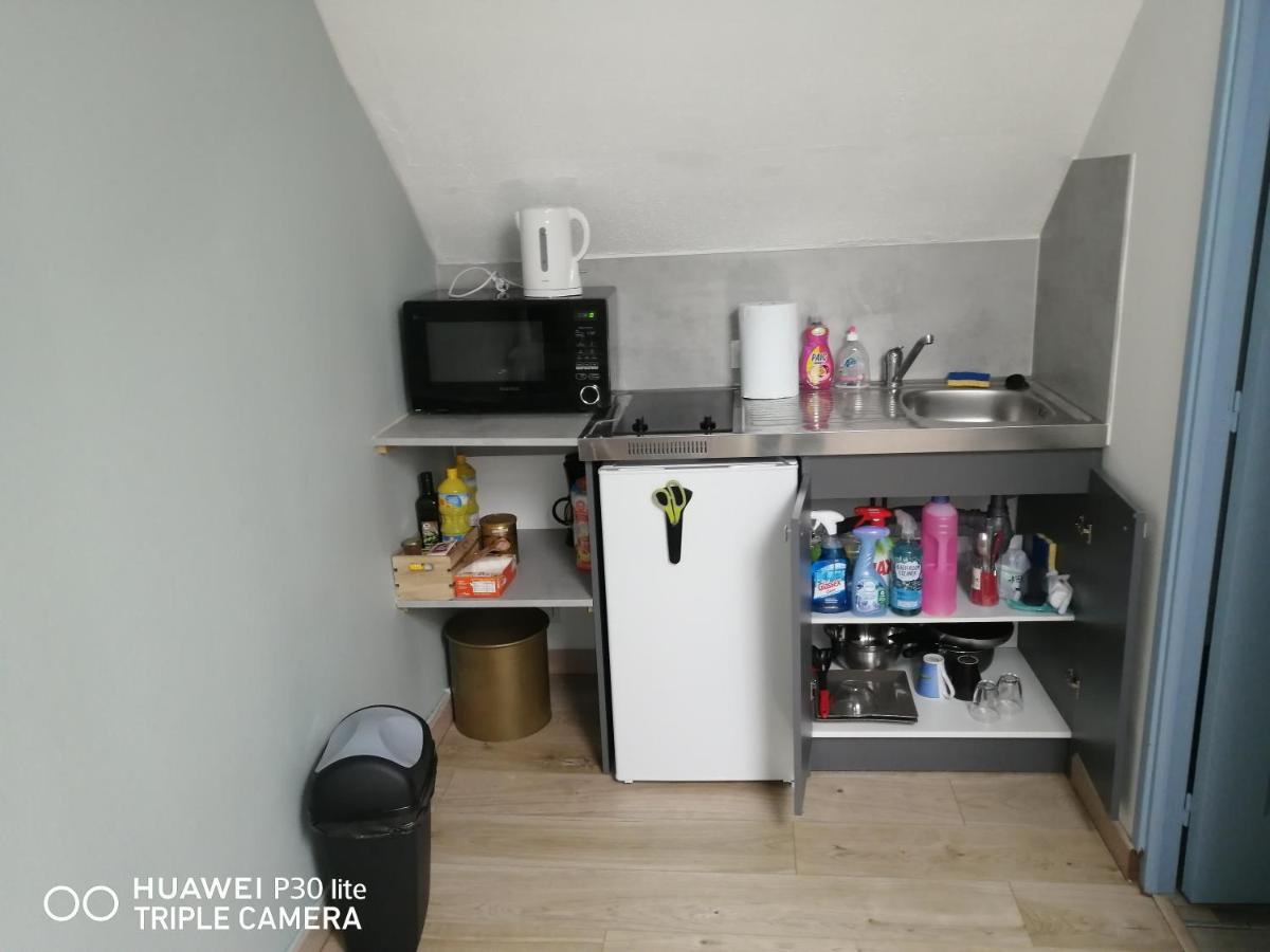Studio Grand Lit 160 Tout Equipe Wifi Льо Крезо Екстериор снимка